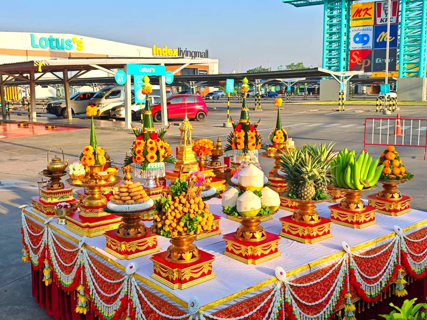 นางรำบายศรีแก้บน