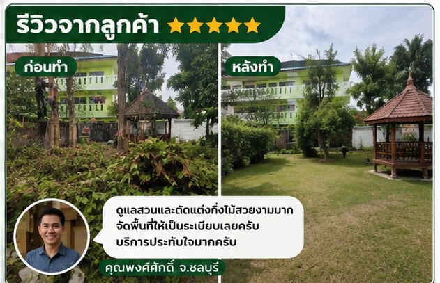 รีวิวดีการ์เด้นจากคุณธนา