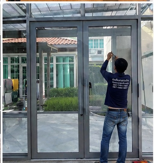 ผลงานช่างกระจกอลูมิเนียม ดอนเมือง รูปที่ 14